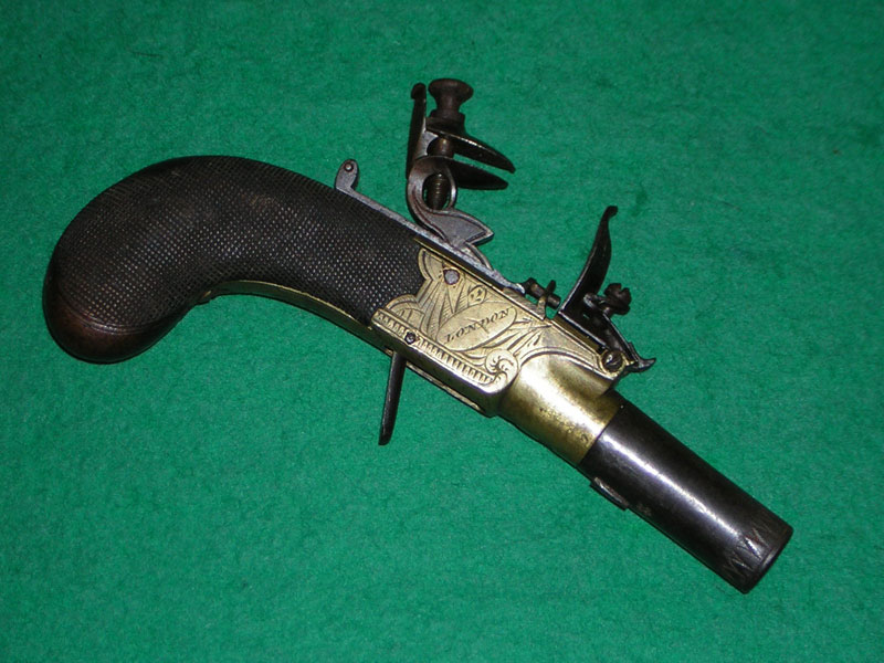 Pistola pietra focaia 1700