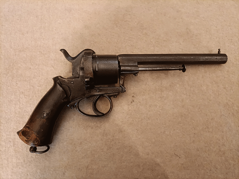 Revolver a spillo epoca 1800