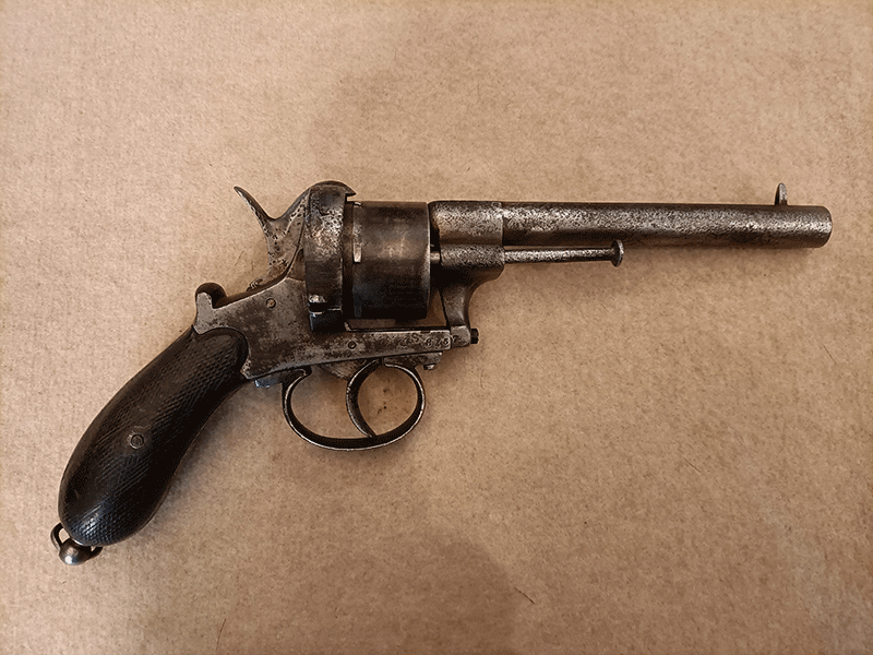 Revolver a spillo epoca 1850