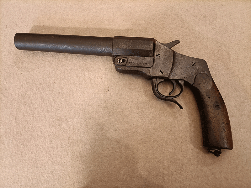 Pistola Lanciarazzi Hebel 1894